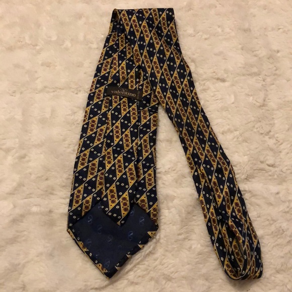 2 100% silk Valentino designer ties professional business work formal meeting - Picture 13 of 14